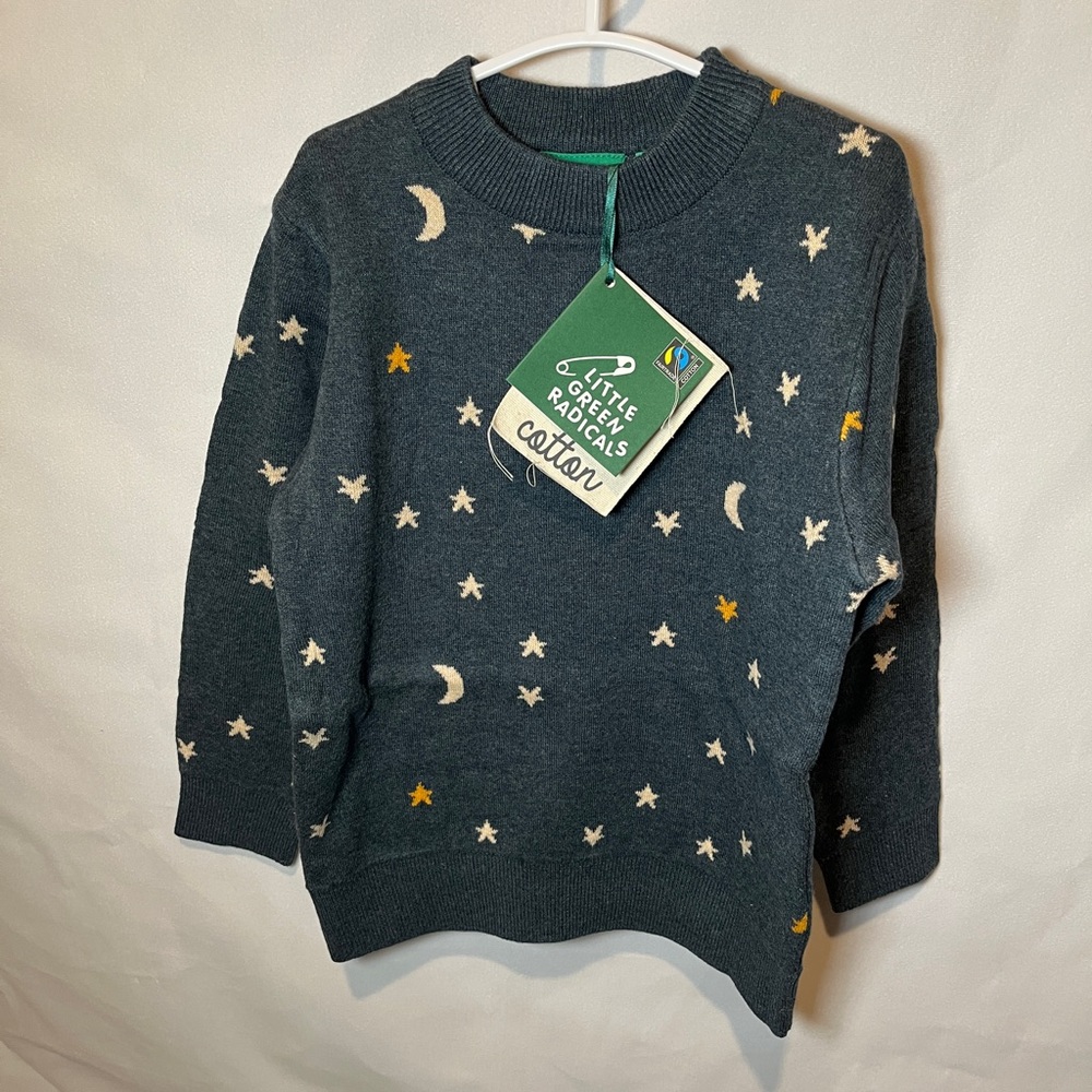 Little Green Radicals Night Sky Sweater